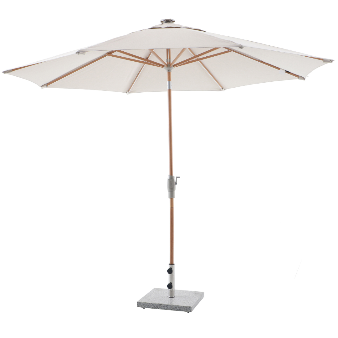 Royal Coro 3m Solar LED Umbrella Set - Beige | PREORDER AUGUST