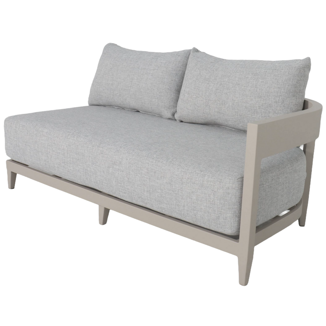Porto Corner Outdoor Couch Set - Light | PREORDER OCTOBER