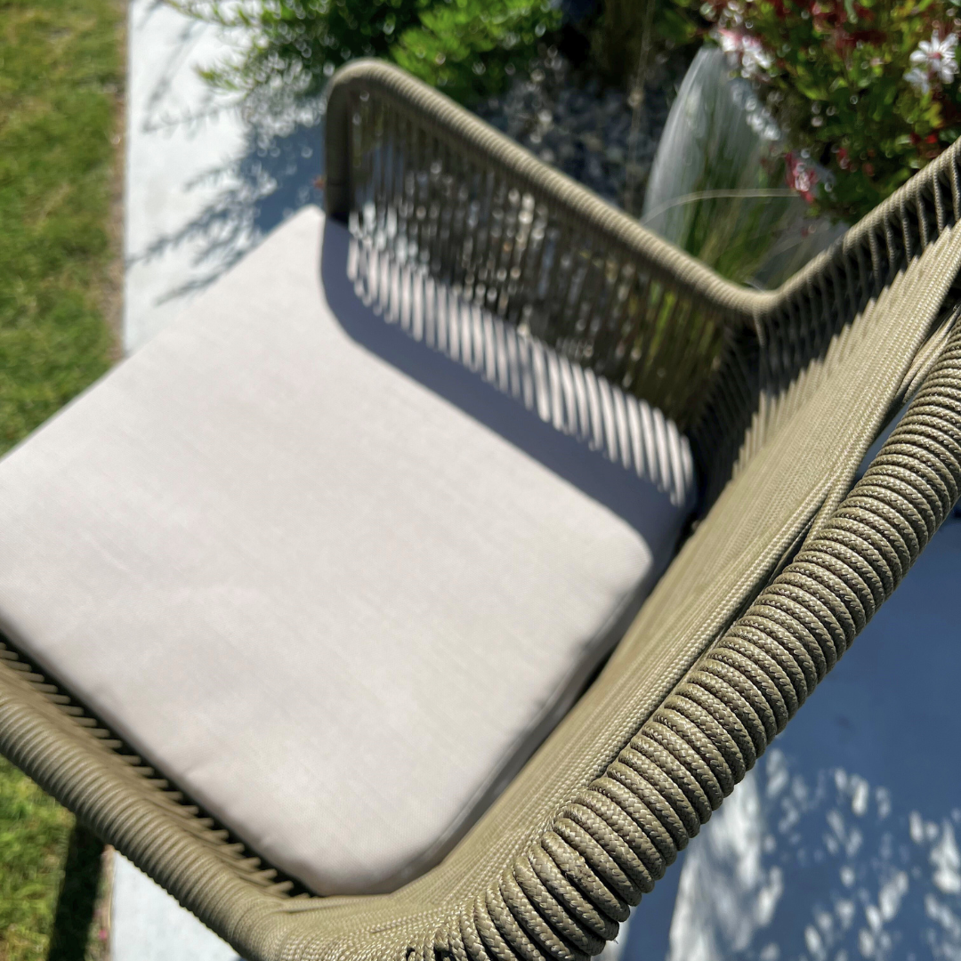 Padua Outdoor Dining Chair - Olive