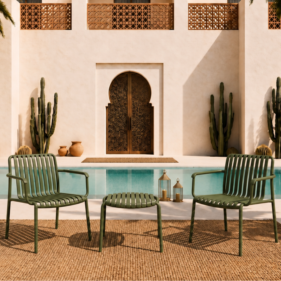 Ibiza Balcony Set - Olive | PREORDER AUGUST