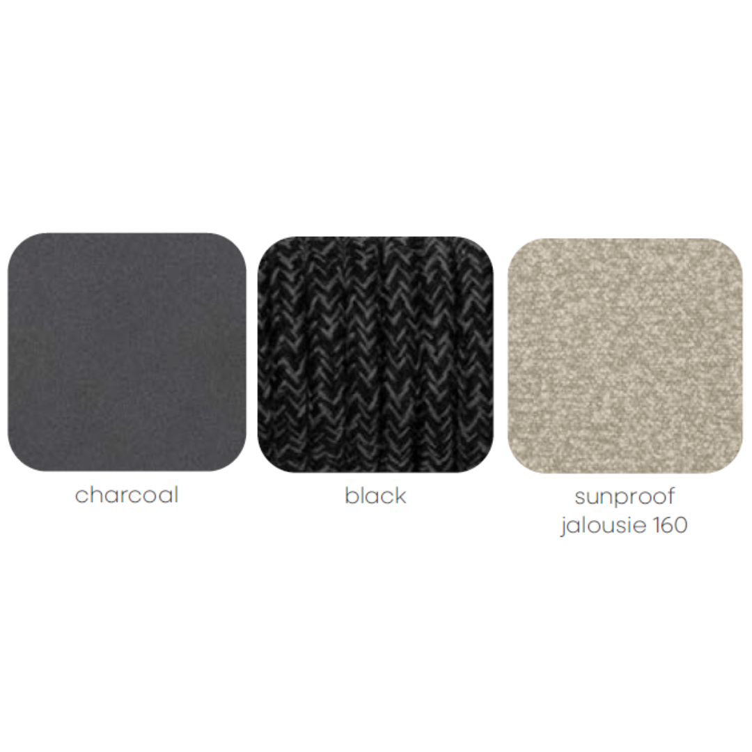 Tolo Balcony Set - Charcoal