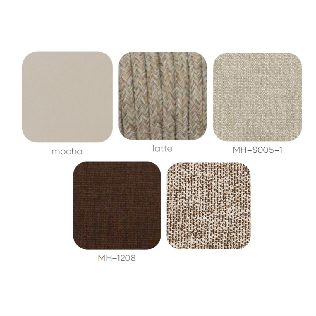 Tolo 3-Seater Sofa - Mocha