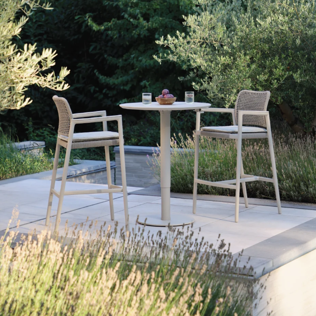 HiLo Adjustable Bistro / Bar Table - Mocha | PREORDER MARCH