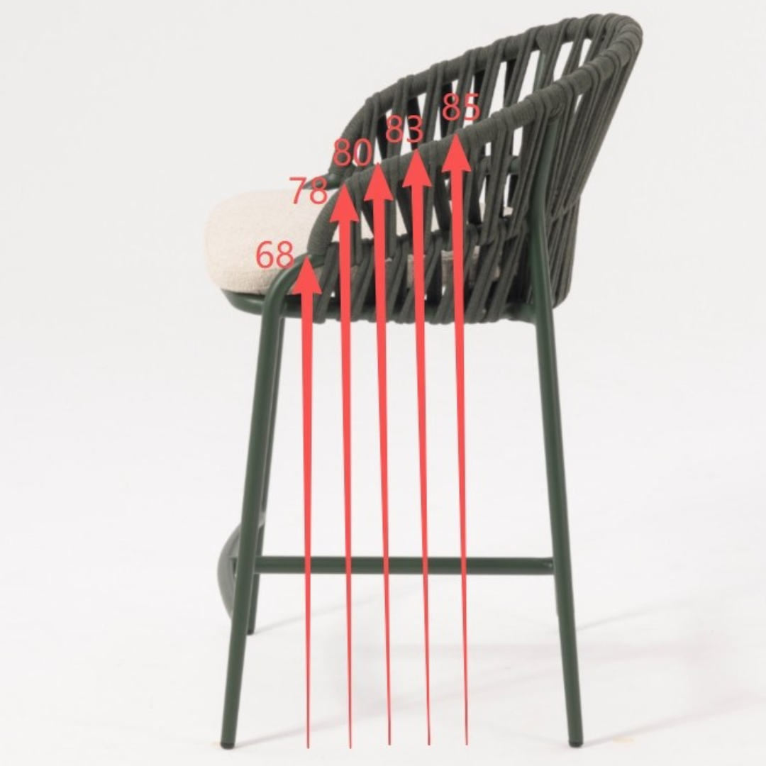 Noon Outdoor Counter Stool - Olive Green | PREORDER DECEMBER