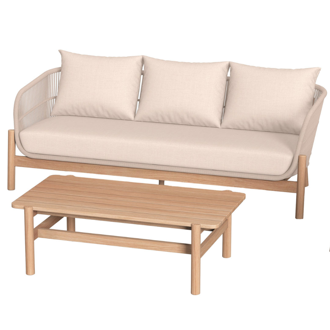 Evora 3-Seater Sofa + Coffee Table
