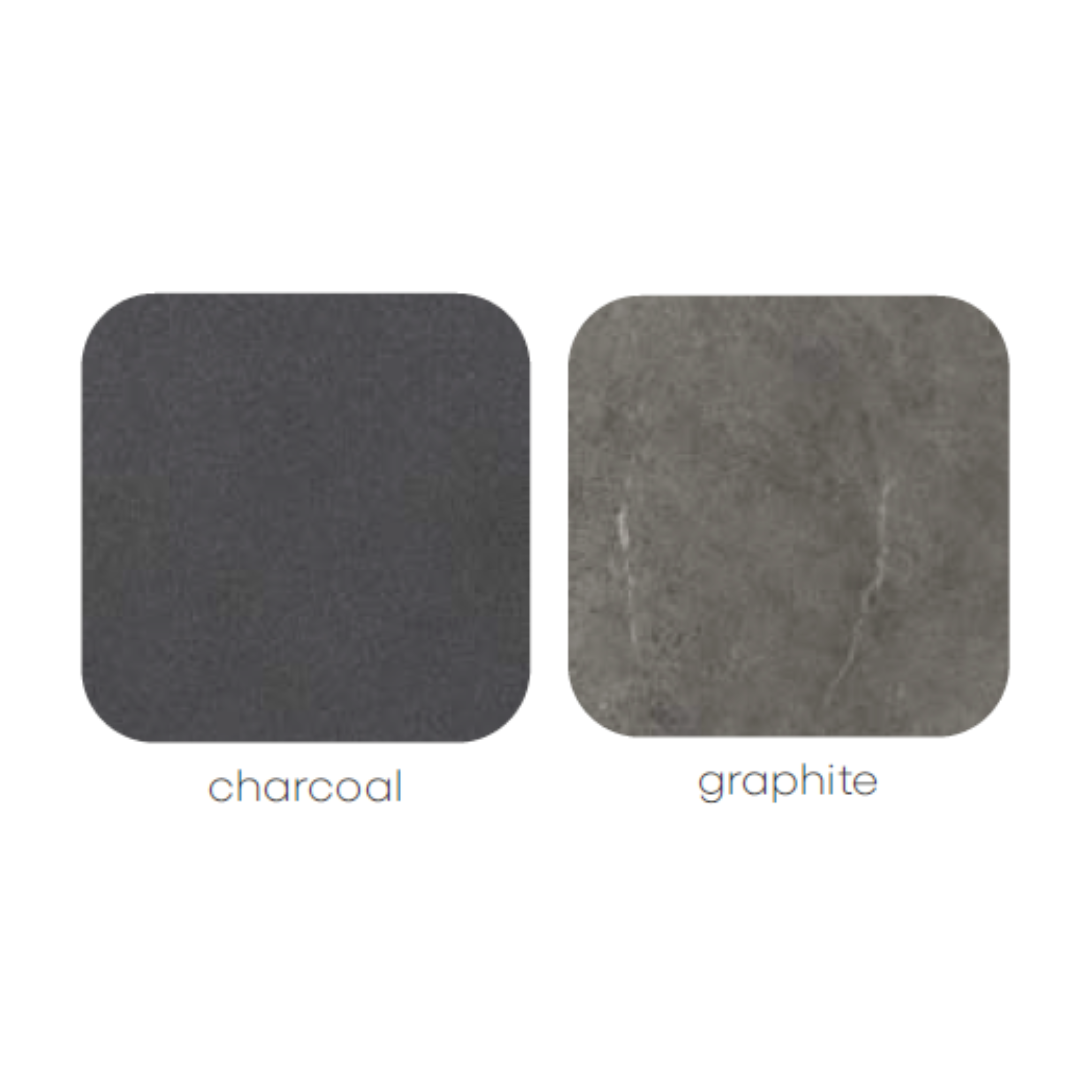 XX 1.2m Dining Table - Charcoal | PREORDER AUGUST
