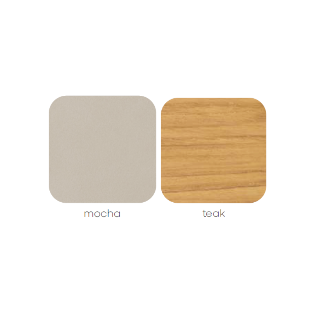 Sunny Solar Pendant Lamp - Mocha + Teak