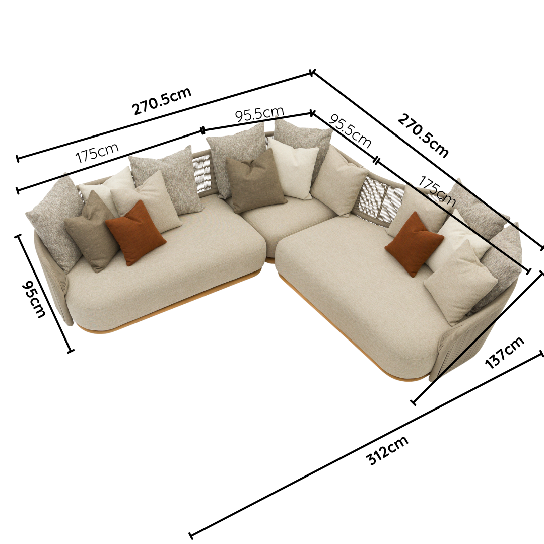 Wave Corner Sofa | PREORDER FEBRUARY