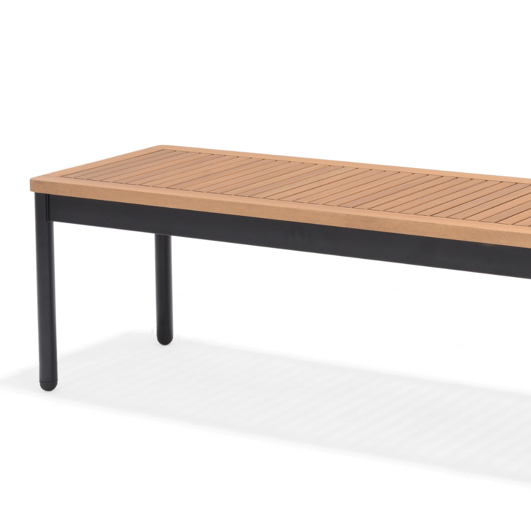 Bendigo Extendable Outdoor Dining Set - Black