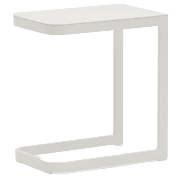 Cannes Side Table - White