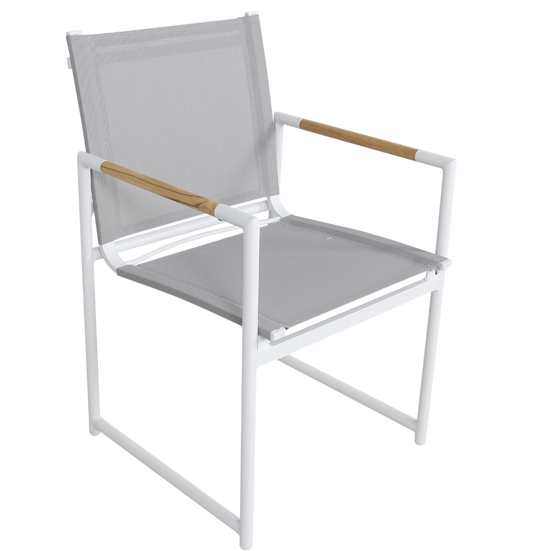 Faro 6 Seater Dining Set White