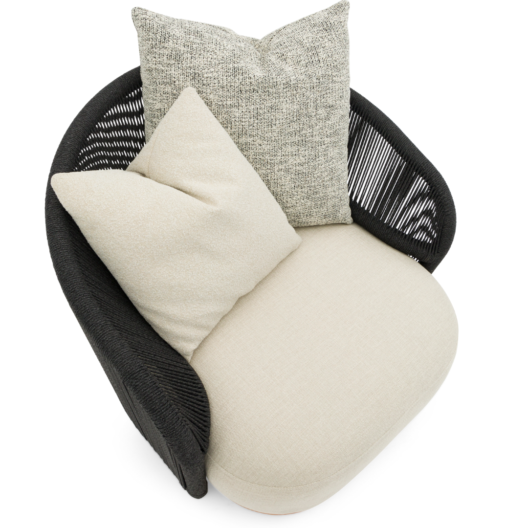 Wave 1-Seater Sofa Black (lead time)