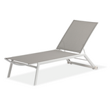 Cannes Sun Lounger - White