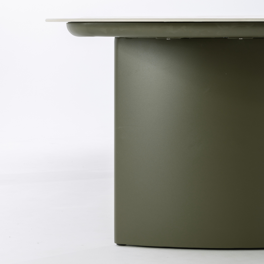 Horizon 3.6m Outdoor Dining Table - Olive | PREORDER OCTOBER
