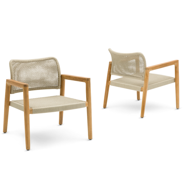 Tolo Teak Lounge Chair (Set of 2)