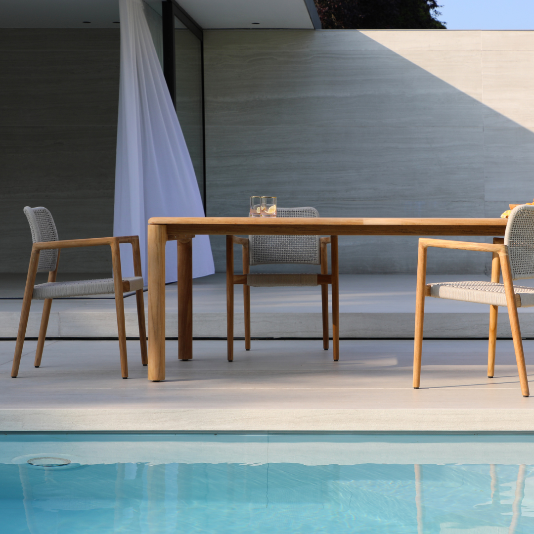 Set of 2: Tolo Teak Dining Chair (lead time)