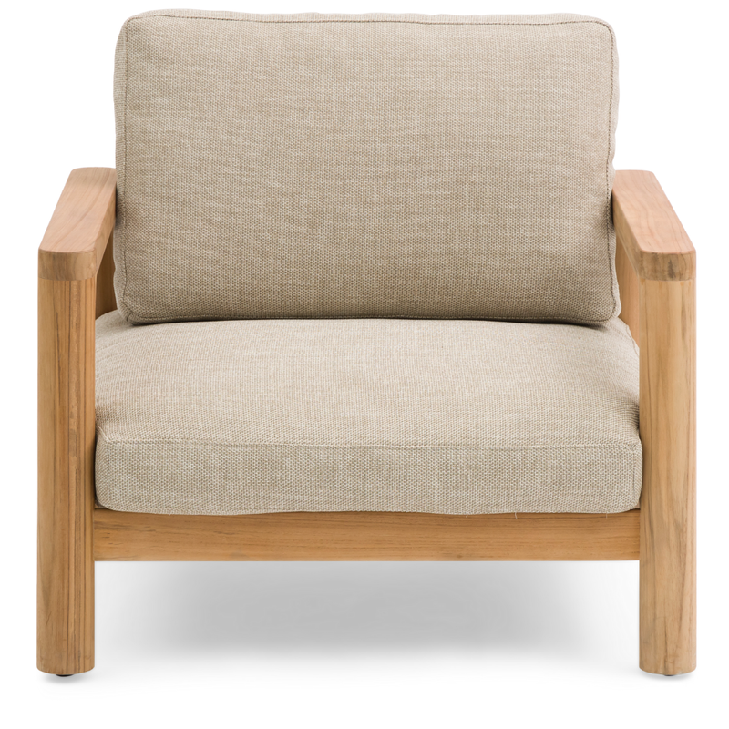 Tolo Teak 1-Seater Sofa