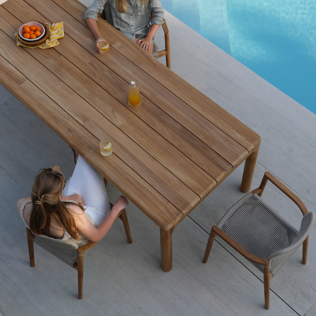 Set of 2: Tolo Teak Dining Chair (lead time)