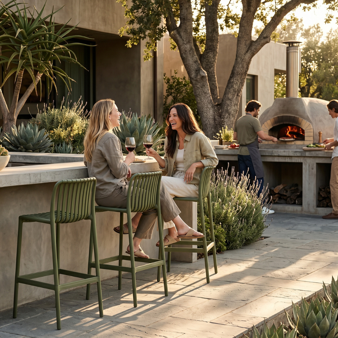 Cabo Bar Stool - Olive | PREORDER AUGUST