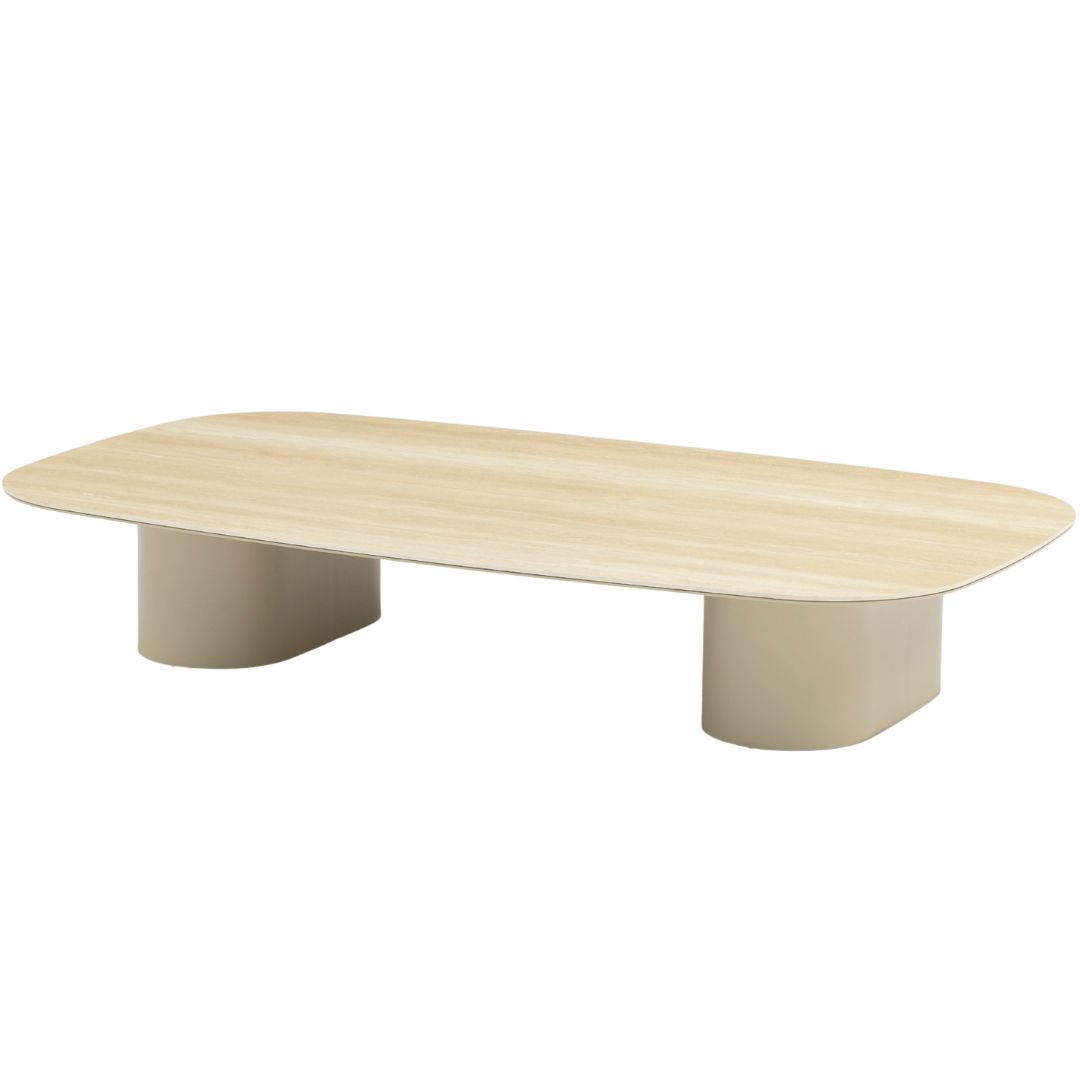 Wave 150cm Coffee Table - Mocha | PREORDER AUGUST