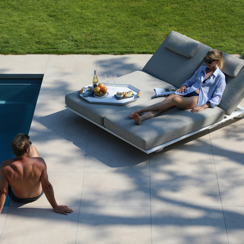 Twins Double Sun Lounger Set