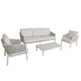 Anholt Rope Sofa Set - Light