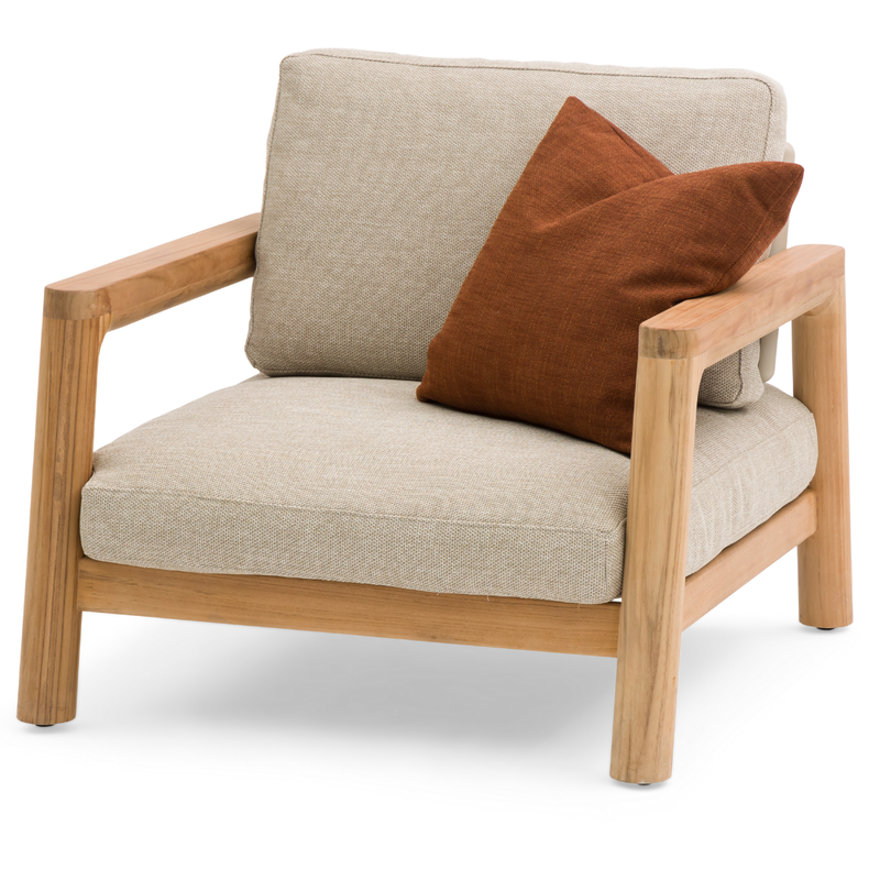 Tolo Teak 1-Seater Sofa
