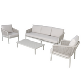 Anholt Rope Sofa Set - Light