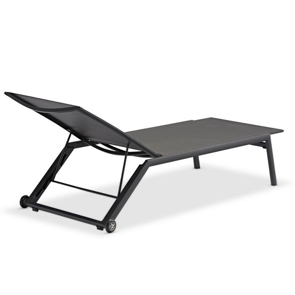 Cannes Sun Lounger - Charcoal