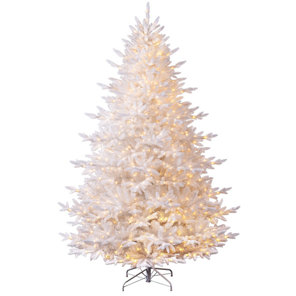 Stirling Crystal Frost Fir: *PRELIT* 210CM CHRISTMAS TREE