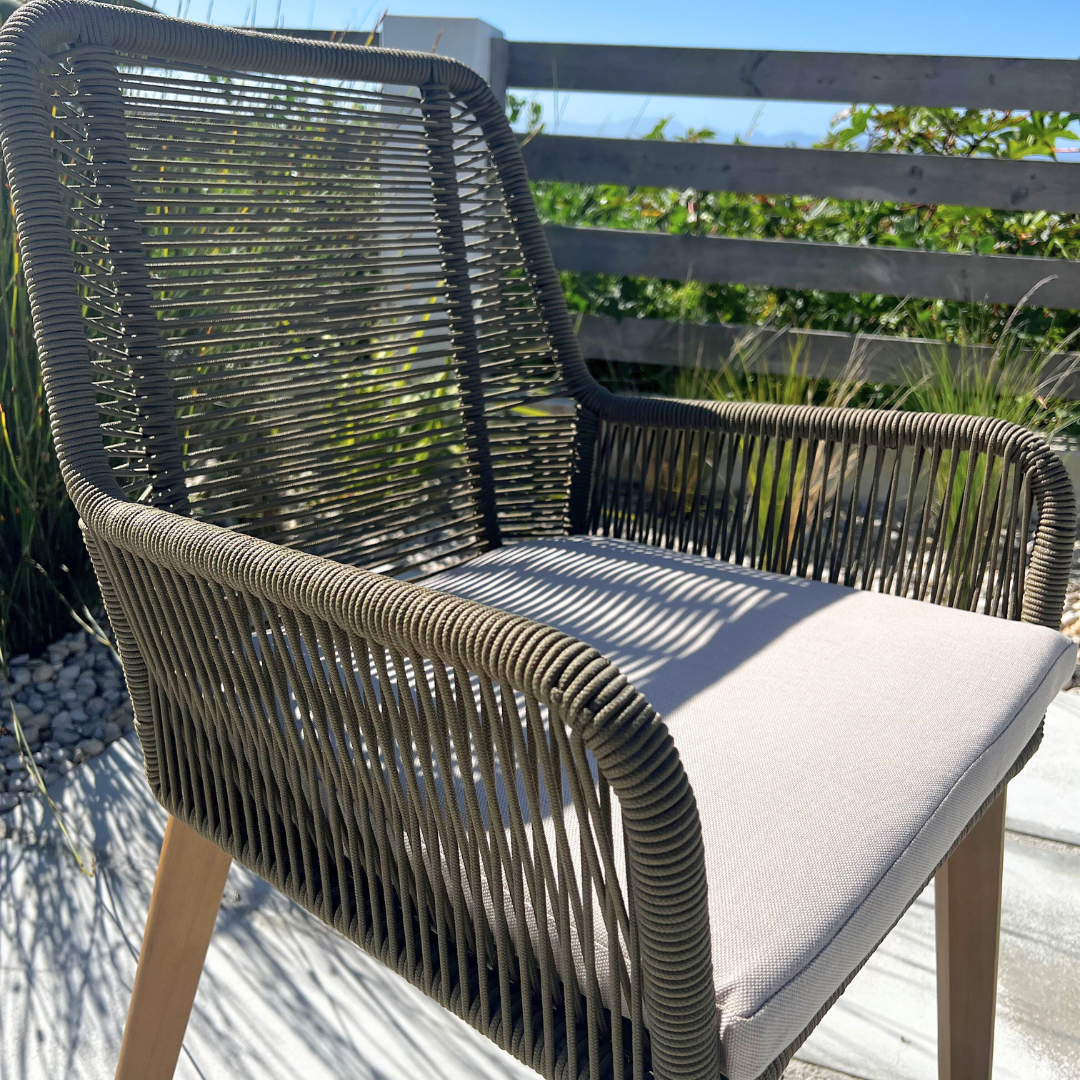 Padua Outdoor Dining Chair - Olive