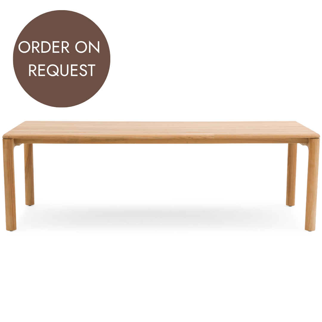 Tolo 240cm Dining Table - Teak | ON REQUEST