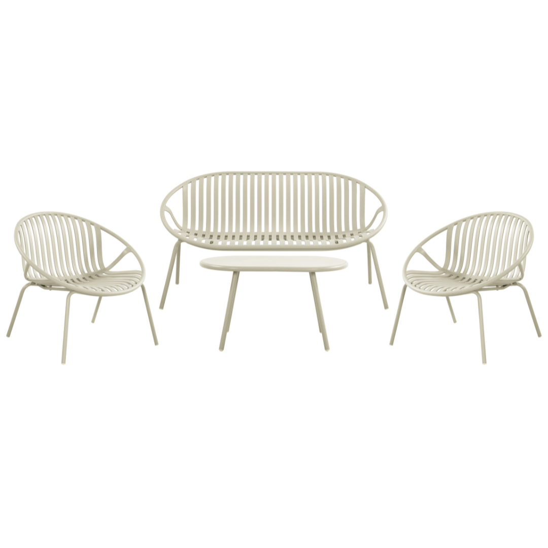 Lisbon 4pc Lounge Set - Dune | PREORDER AUGUST