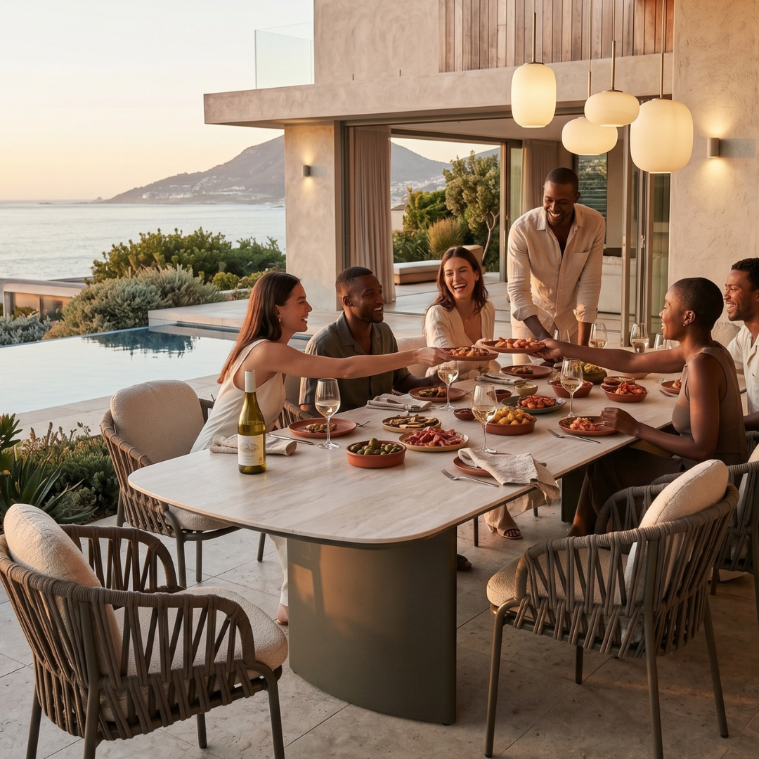 Horizon 3.6m Outdoor Dining Table - Olive Green | PREORDER OCTOBER