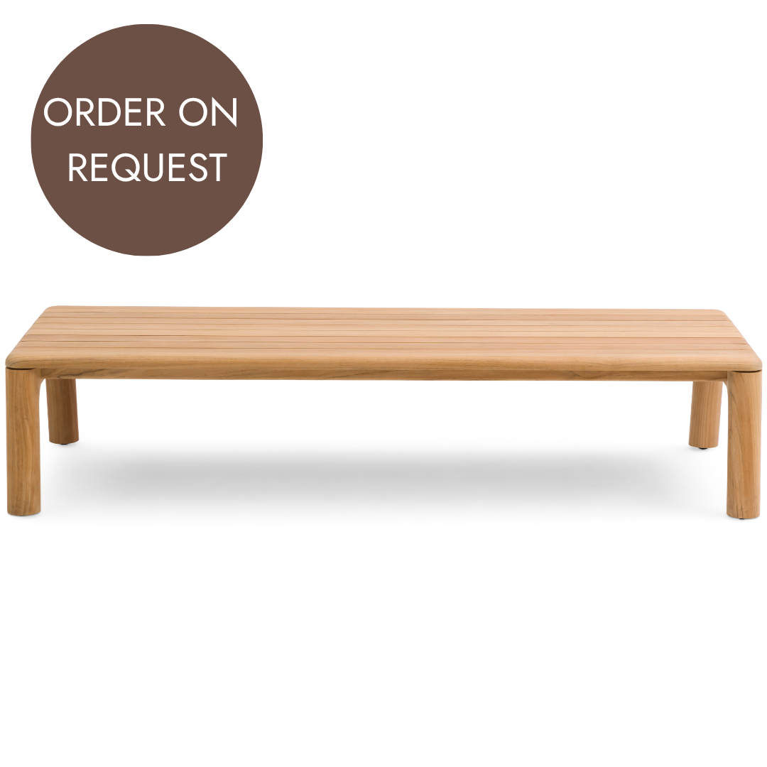 Tolo 180cm Coffee Table - Teak | ON REQUEST