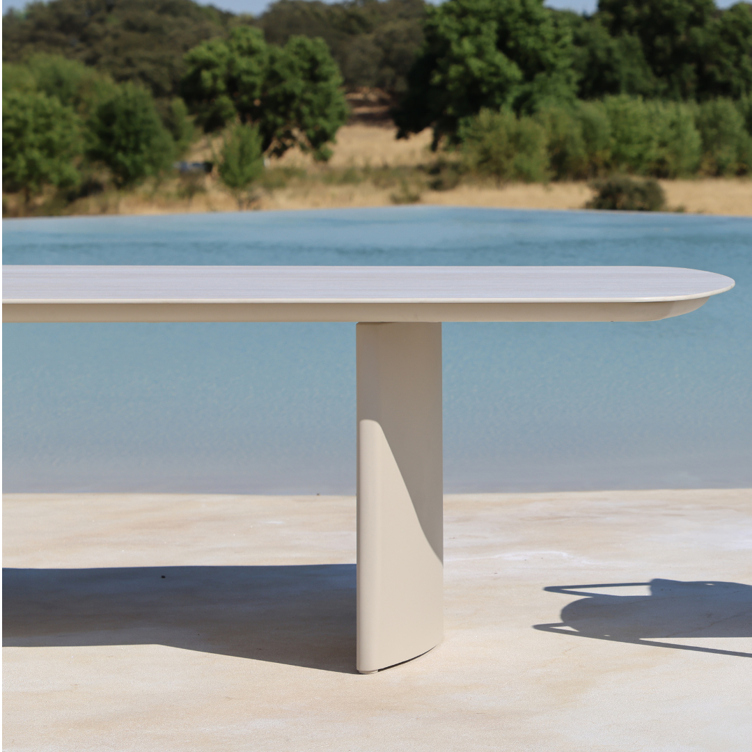 Horizon 3.6m Outdoor Dining Table - Mocha | PREORDER OCTOBER