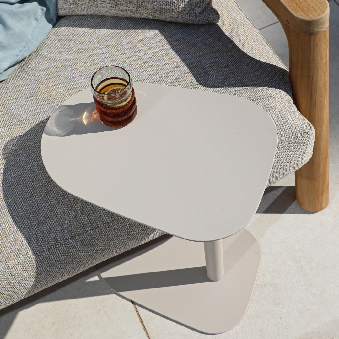 Butler Side Table Oval Mocha