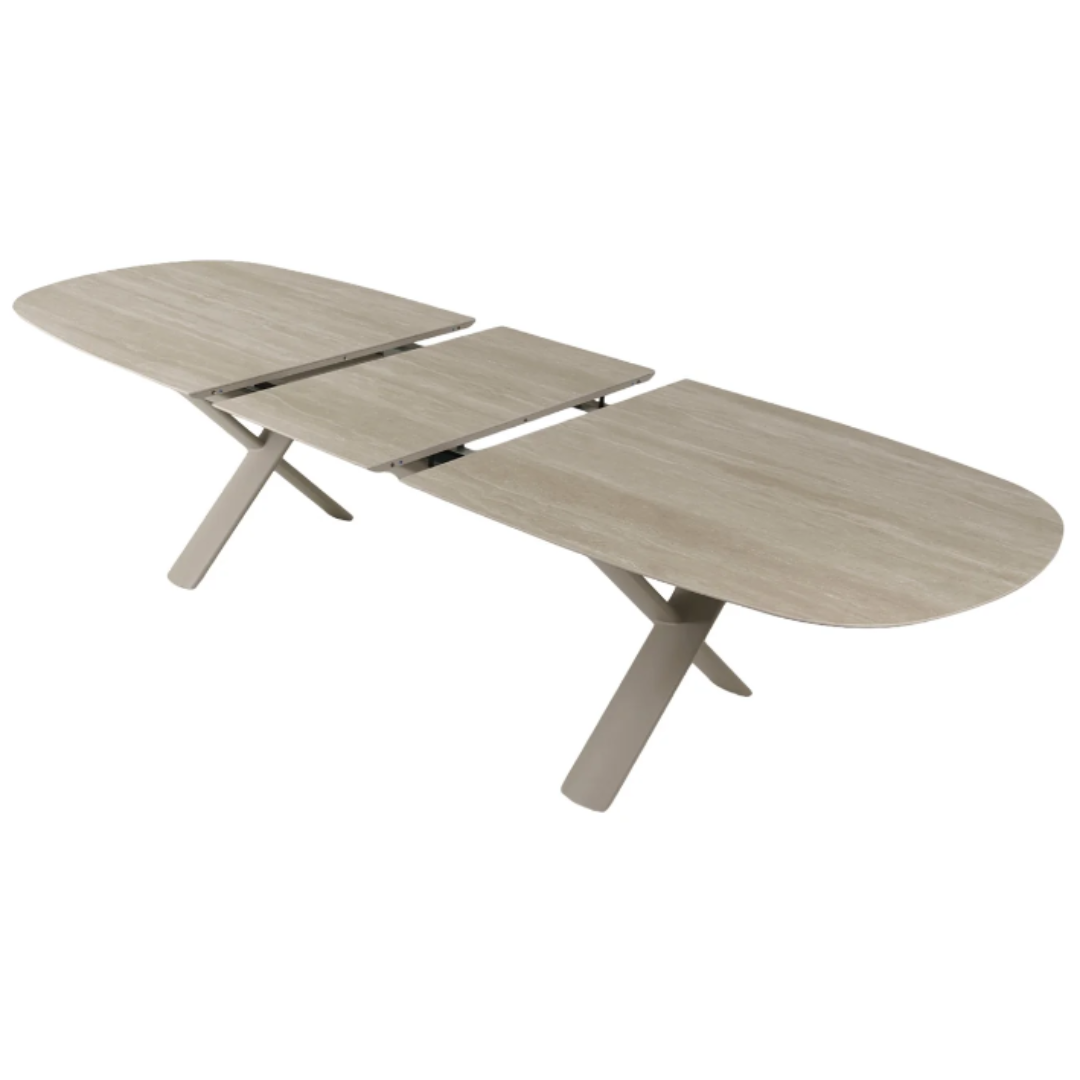 Albatross 3.1m Extendable Outdoor Dining Table Organic - Mocha