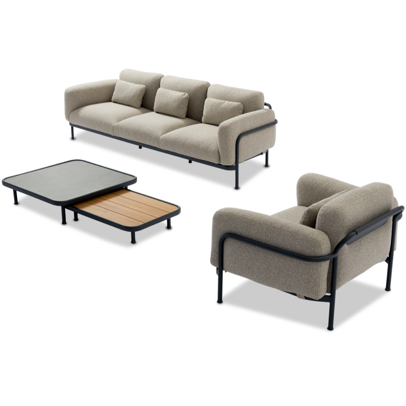 Coral 3-Seater Sofa