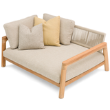 Tolo Teak 2-Seater Sofa