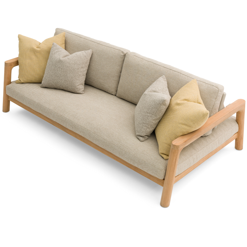 Tolo Teak 3-Seater Sofa