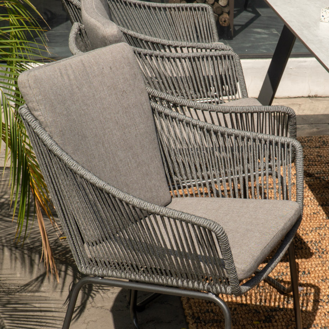 Opal 4-Seater Outdoor Dining Set