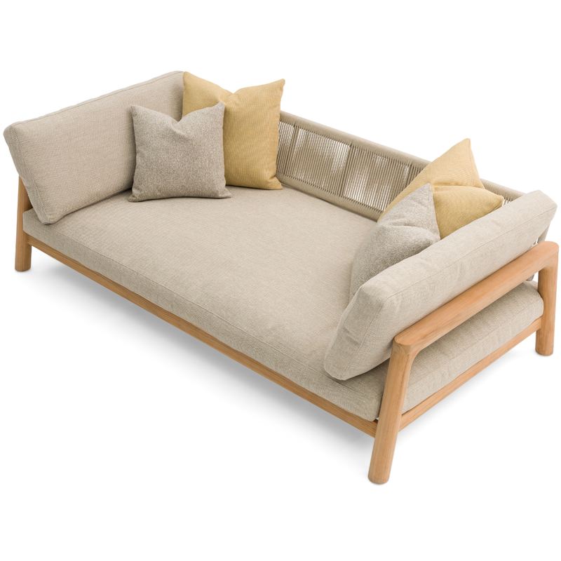 Tolo Teak 3-Seater Sofa