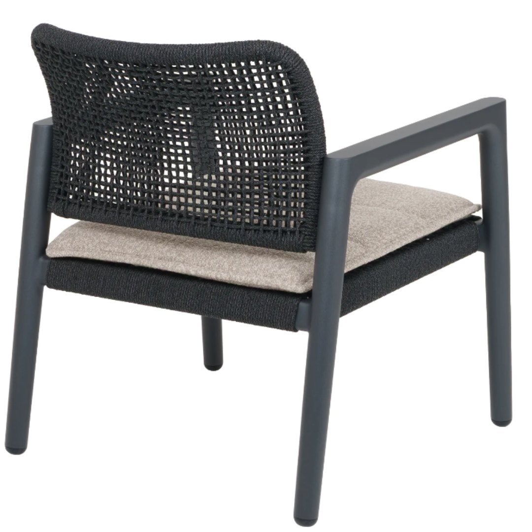Set of 2: Tolo Lounge Chairs - Charcoal