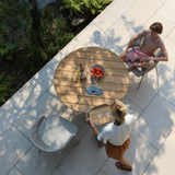 Set of 2: Jack Outdoor Dining Chair - Latte | PREORDER AUGUST