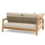 Tolo Teak 2-Seater Sofa