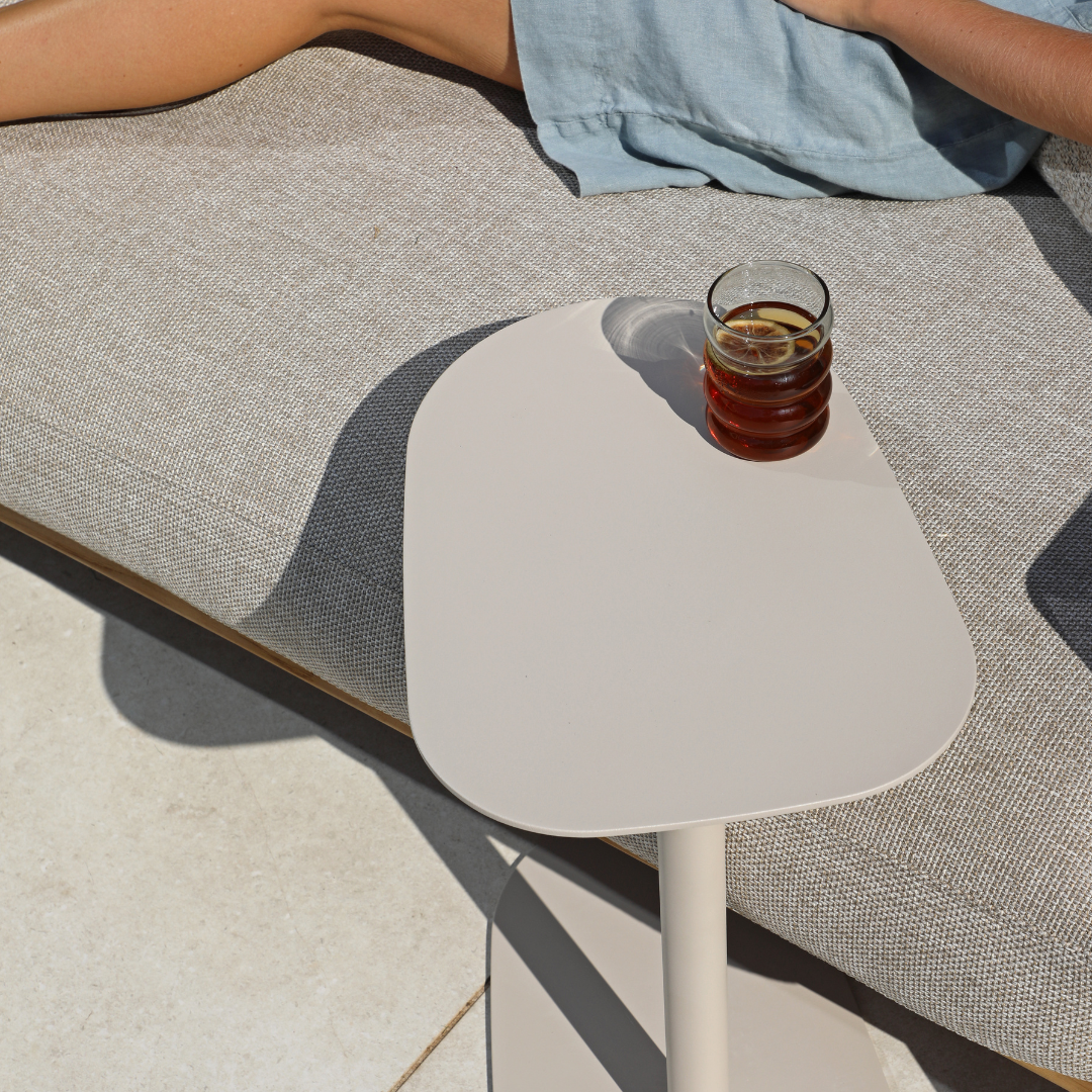 Butler Side Table Oval Mocha