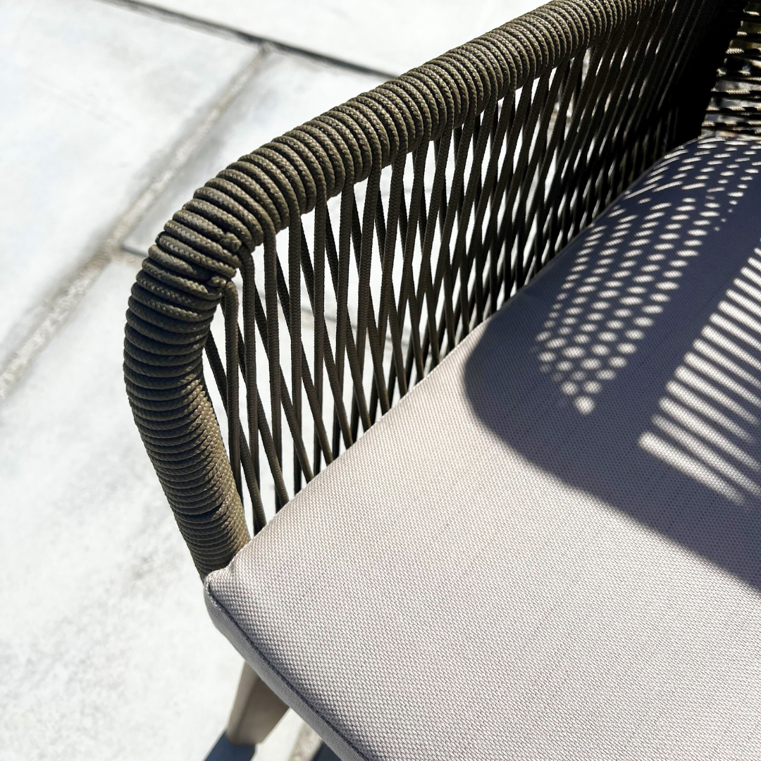 Padua Outdoor Dining Chair - Olive