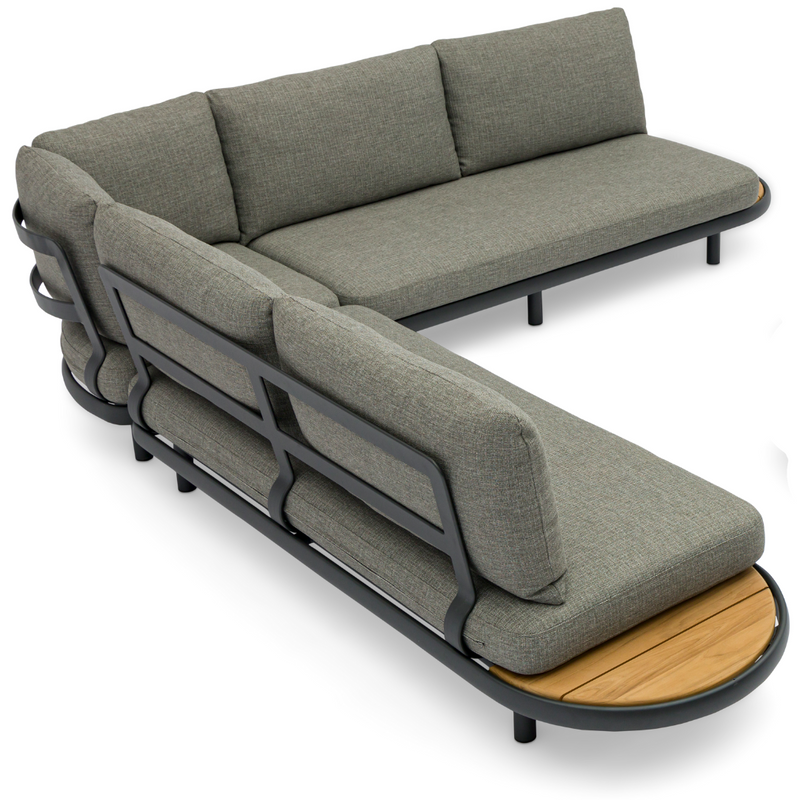 Cloud Straight 5 Seater Corner Sofa