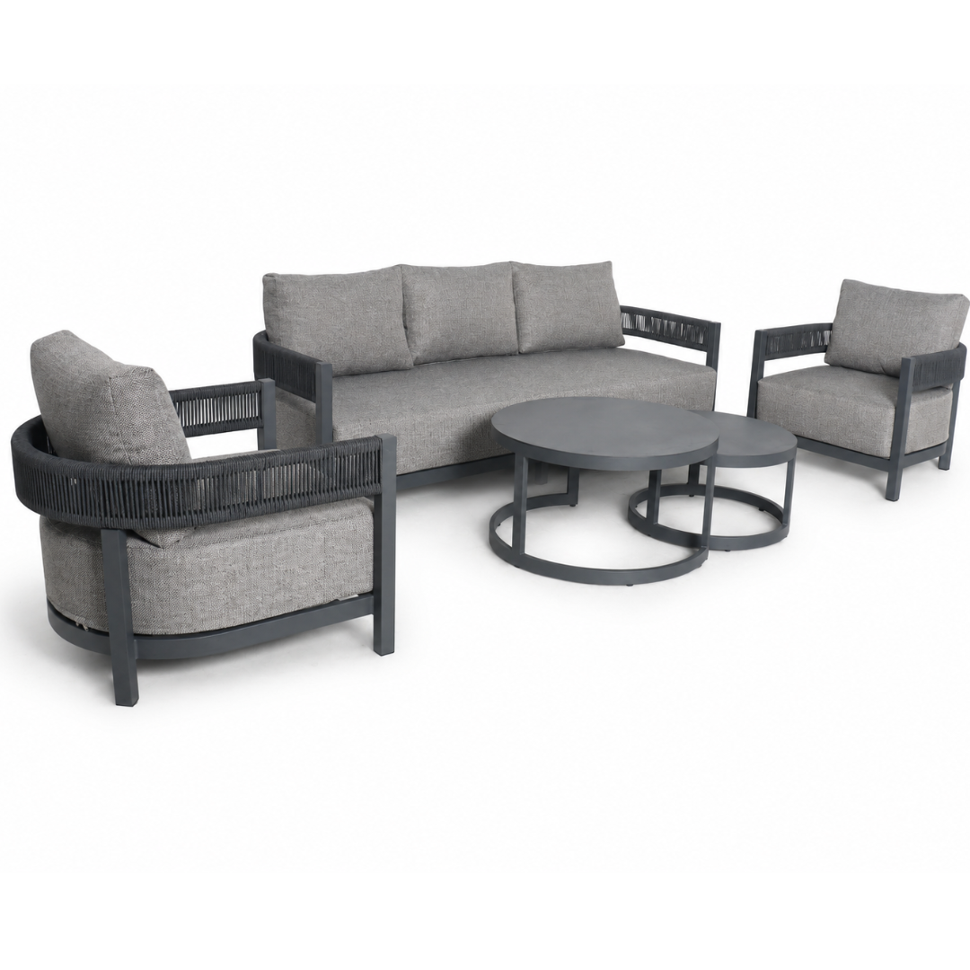 Praslin Lounge Set - Granite | PREORDER SEPTEMBER